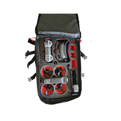 Professioneller Rucksack passend für DJI Avata 2 - Fly More Combo - DJI RC Motion 3 - DJI Goggles 3